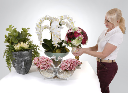Orchid Arrangement #8 Room Scene