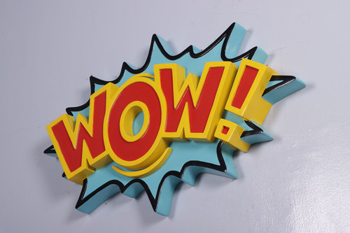 Wow Wall Art Room Scene