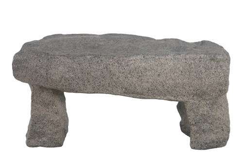 Simulated Rock Bench Settee Room Scene