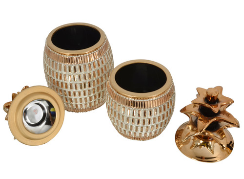 Empress Keepsake Cannister Set of 2 Close Up Image