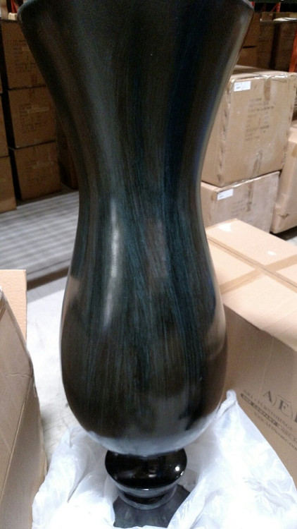 Dark Blue Tulip Vase Large Room Scene