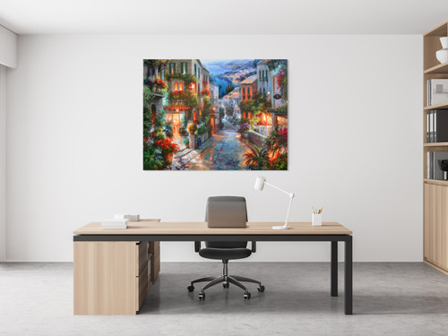 Italiana Strada Gallery Wrap Close Up Image