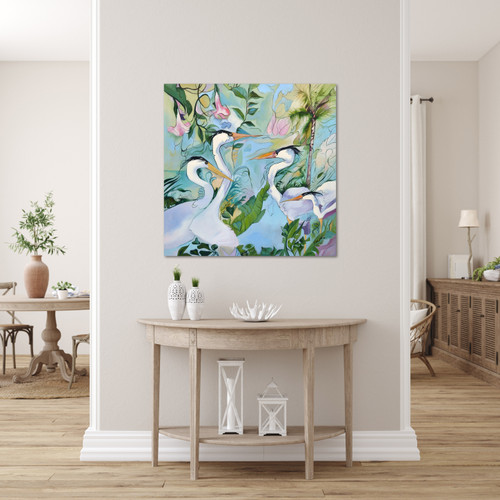 Nihonga Birds Gallery Wrap