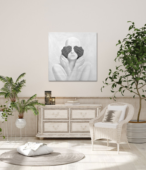 See Not Gallery Wrap Close Up Image