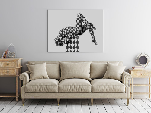 The Acrobat Gallery Wrap Room Scene