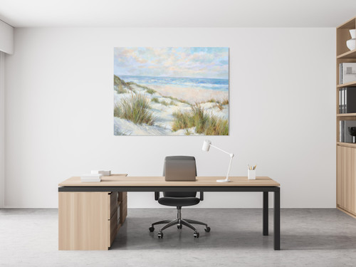 Grassy Beach Gallery Wrap Close Up Image