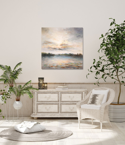 Rising Sun Gallery Wrap Close Up Image