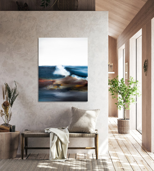 Blue Waves Gallery Wrap