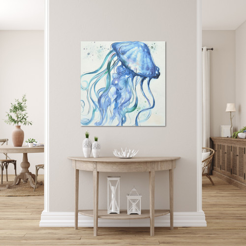 Jellyfish Gallery Wrap 30x30