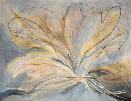 Contemporary Blossom Gallery Wrap 36x48 Room Scene