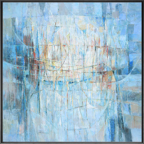 Hand Scraped Canvas Giclee