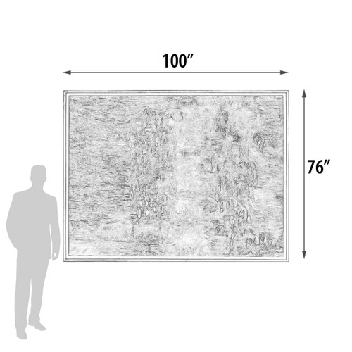 Golden Waters XXL in Gold Frame Room Scene