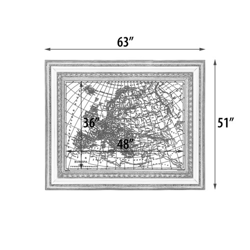 Europa in  Elegantly Grand  Frame with Glass