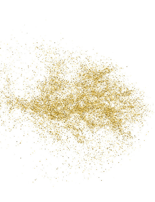 Gold Sparkles Giclee
