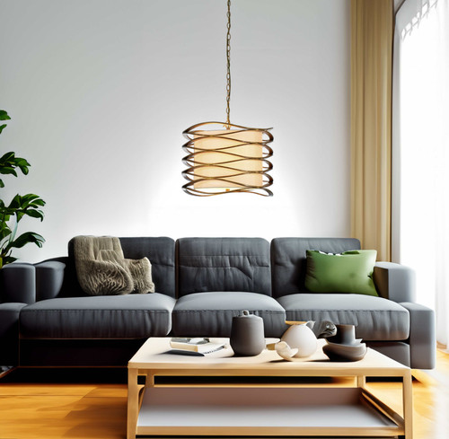 3 Light Pendant Room Scene