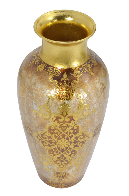 Medici Porcelain Vase Tall Close Up Image