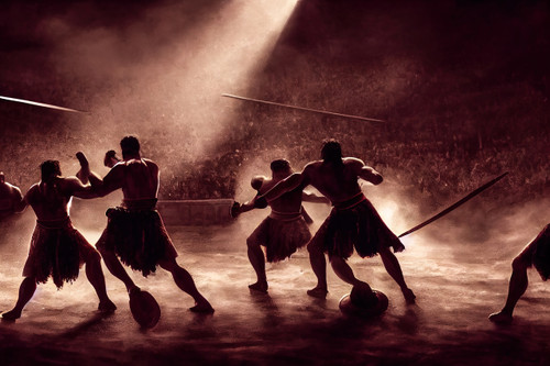 Gladiators Giclee