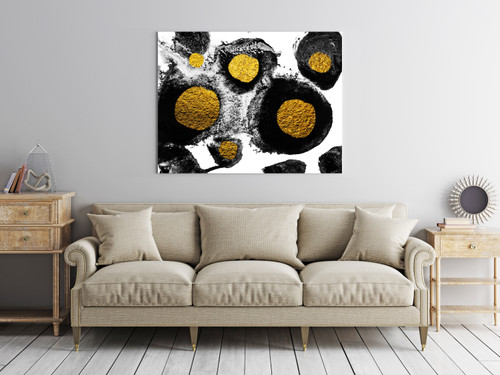 Gold and Gold Circles