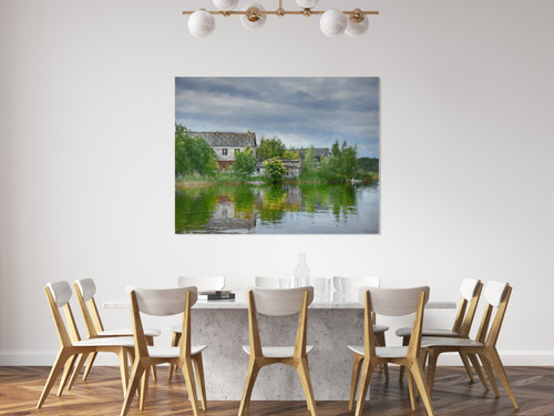 Green Landscape Close Up Image