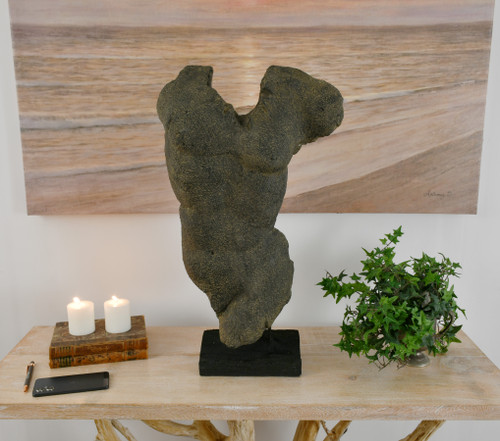 Agora Male Statue on Stand Room Scene