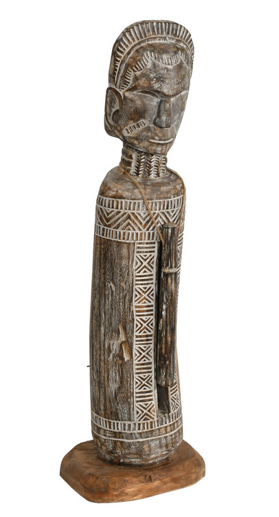Hand Carved Suar Tribal Gong