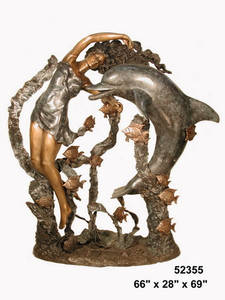 Lady with Dolphin