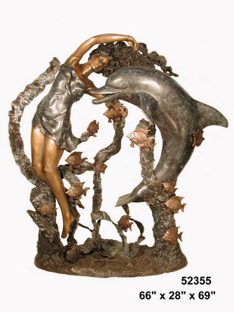 Lady with Dolphin
