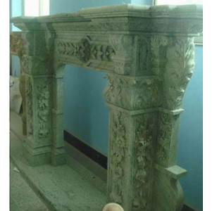 Monumental Green Marble Mantel (43x43)