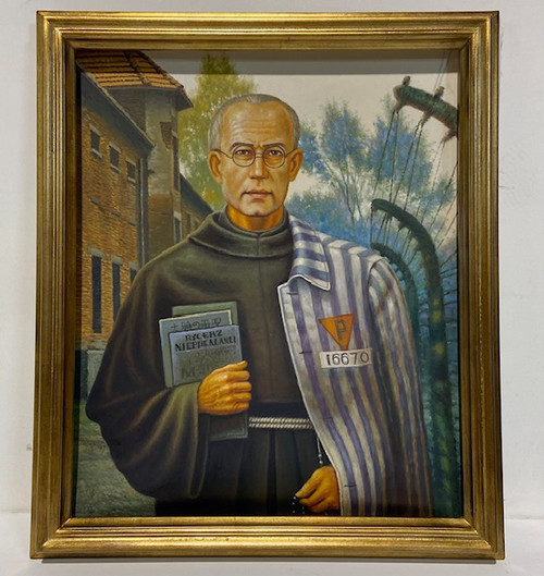 Man in Robe Framed 20x24