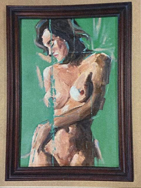 Nude Woman Framed 24x36