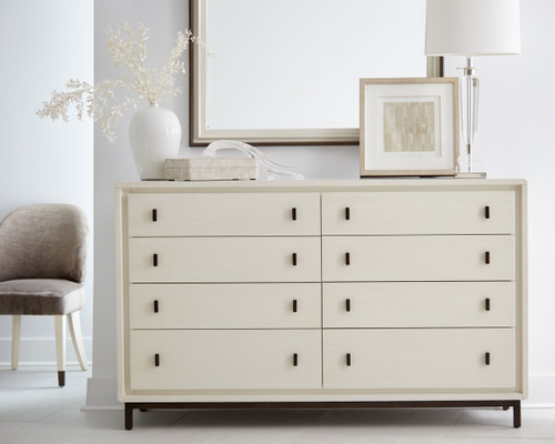 Blanc 8 drawer Dresser