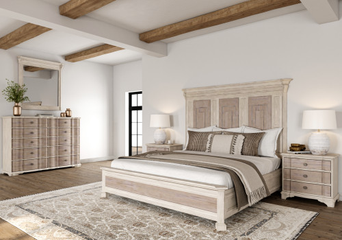 Alcove Nightstand Room Scene