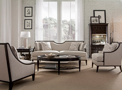 161 - Intrigue  Collection Transitional  Harper Ivory-Sofa