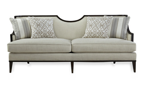 161 - Intrigue  Collection Transitional  Harper Ivory-Sofa Close Up Image