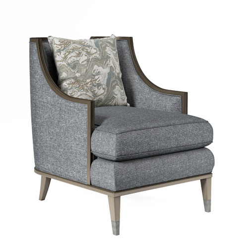 161 - Intrigue  Collection Transitional  Harper Matching Chair - Mica Close Up Image