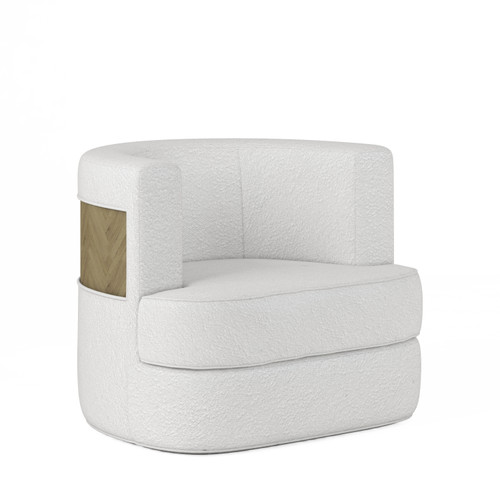 522 - Cassat Uph  Collection Contemporary  Cassat Swivel Chair Close Up Image