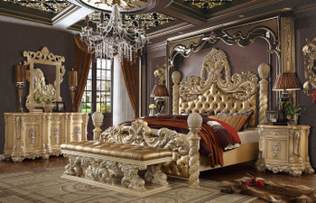 HD-7266 - 5PC BEDROOM SET Close Up Image