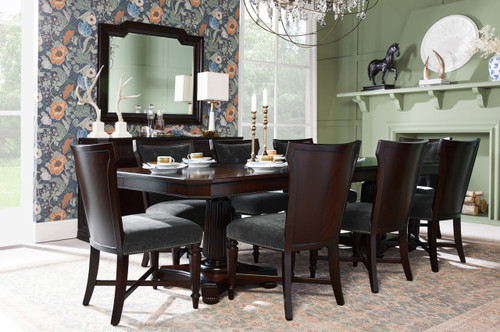 328 - Revival Double Pedestal Dining Table Room Scene