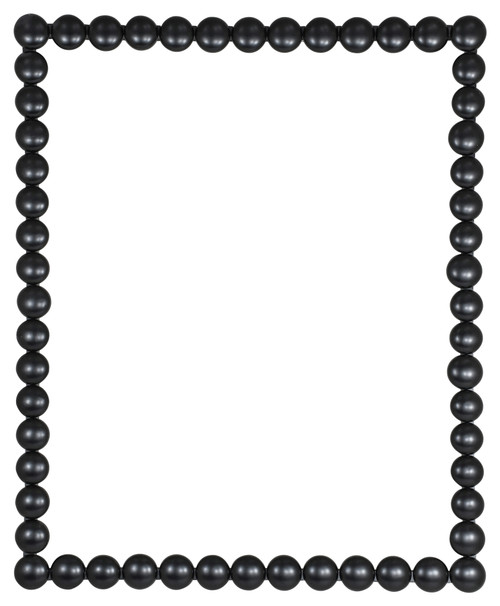Nailhead Black Picture Frame