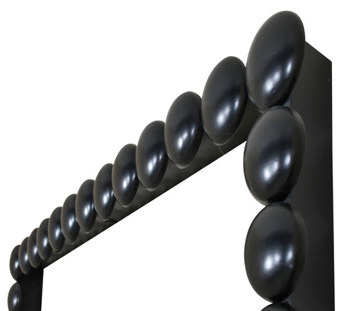 Nailhead Black Picture Frame Close Up Image