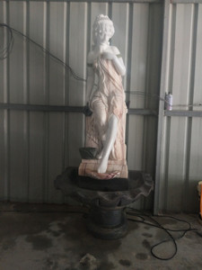 Marble Lady Fountain