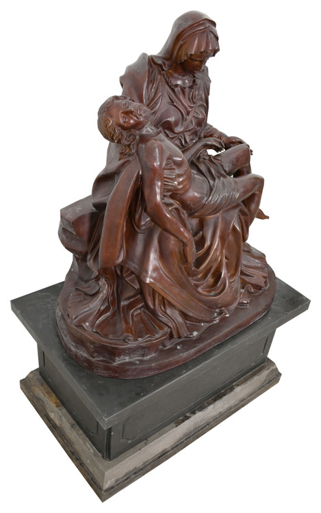 Cast Copper La Pieta 20898 Close Up Image
