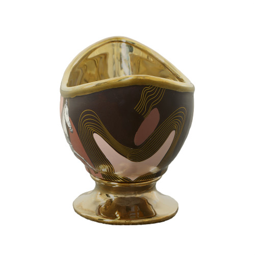 Zebrose Oval Bowl Room Scene