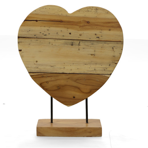 Heart On Stand Close Up Image