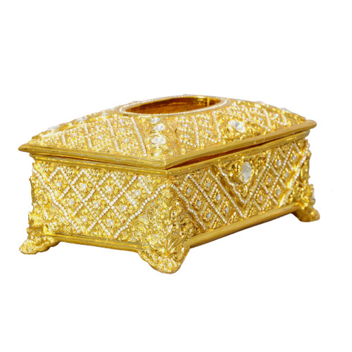 Jeweled Tissue Box Room Scene
