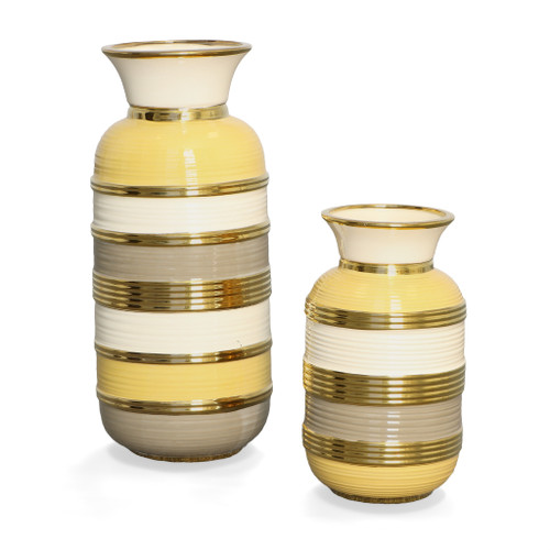 Modern Farmhouse Jar Vase Set of 2 Room Scene