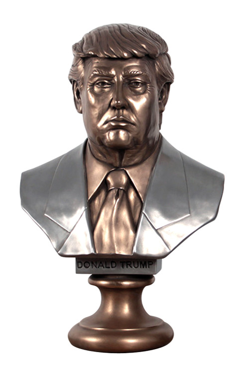 Donald Trump Bust Bronzed