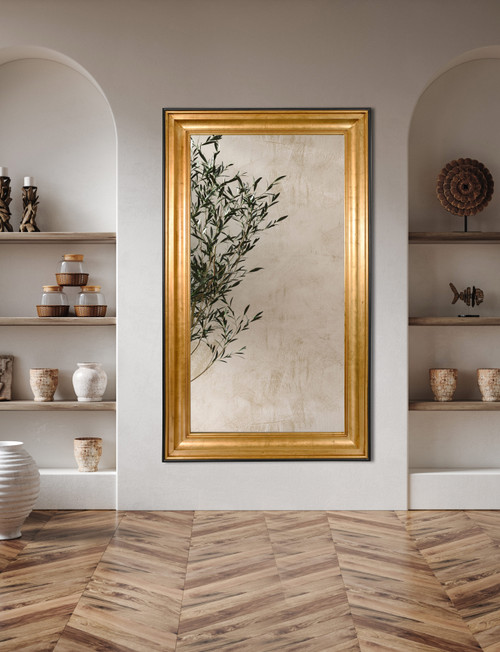 Golden Raven Contemporary Frame 47.5W x 3D x 83.5H Room Scene