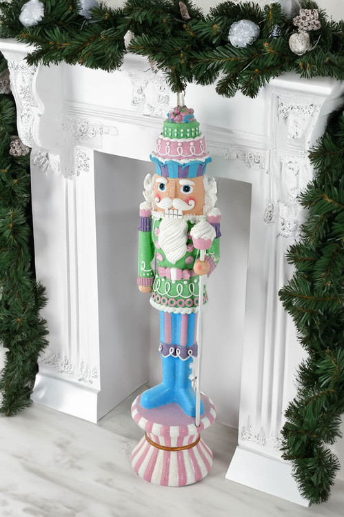 47H Pastel Cupcake Nutcracker Room Scene