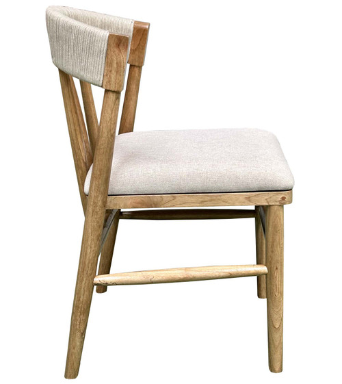 Alto Back Chair Natural Close Up Image